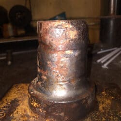 Stud Self Aligning Bushing Before Repair | Hydraulic Cylinder Repair | Hose-Fast, Inc.